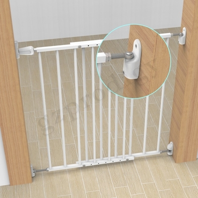 ABSは戸口の実用的な調節可能のための拡張可能な犬のゲートに金属をかぶせる