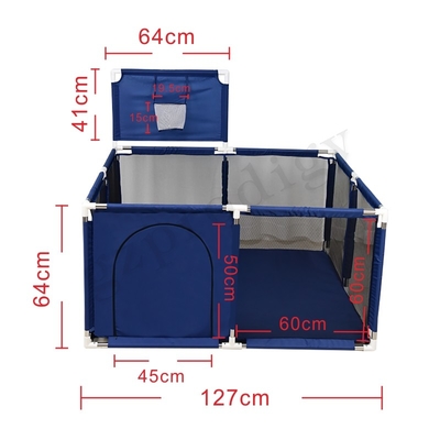 Prodigyの通気性の屋外の携帯用赤ん坊のPlayardの高さ25インチのMultisceneの携帯用赤ん坊Playard