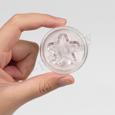プロディジー PVCスター 丸 45*15mm ドアノブ マフルパッド プラスチック ドアクイーン
