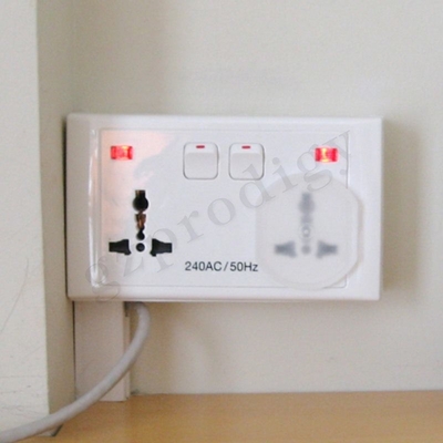 取り外し可能な電気出口のプラグはBabyproofの無毒な透明覆う