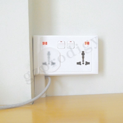 Prodigy透明なPinのソケットの保護装置カバー反衝突のChildproof出口のプラグ カバー