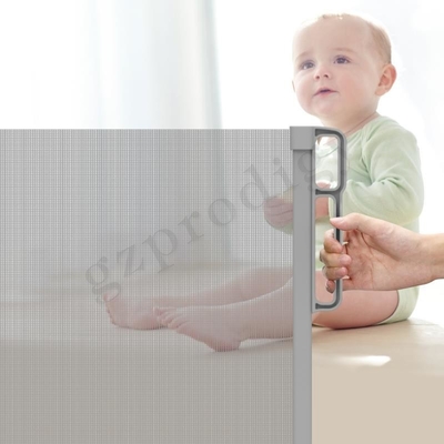 子供階段のための屋外の拡張可能なOEM Rollable Retractabeの赤ん坊のゲート