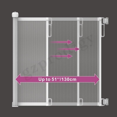 子供階段のための屋外の拡張可能なOEM Rollable Retractabeの赤ん坊のゲート