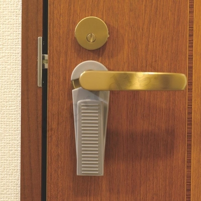 壁の保護のための柔らかいゴム製反摩耗のホックのタイプ反スリップのプラスチック ドアのくさび
