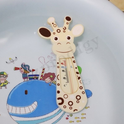粉砕の抵抗力がある赤ん坊のBathの温度計の無臭の漫画の形