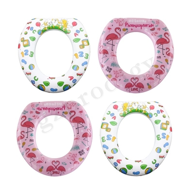 かわいい漫画の洗えるトイレトレーニングシート Platic Baby Potties