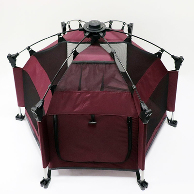 折り畳み式の旅行ペットのベビーサークルのテント軽量小型の速いセットアップ