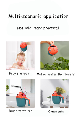 Prodigy Child Safety マルチ機能 ベビーウォッシュ トイ バス シャンプー 洗浄 洗髪カップ